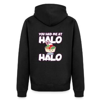 Philippines Filipina Drapeau Fils Mère I Cadeau - Veste à capuche bio Premium Unisexe - noir - Dos - Nico (187cm)