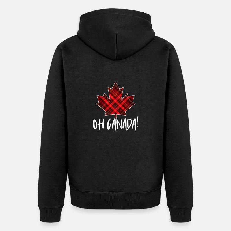 Canada - Veste à capuche bio Premium Unisexe - noir