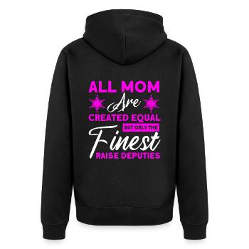 Shérif adjoint adjoint Mama Mother - Veste à capuche bio Premium Unisexe - noir - Dos - Nico (187cm)
