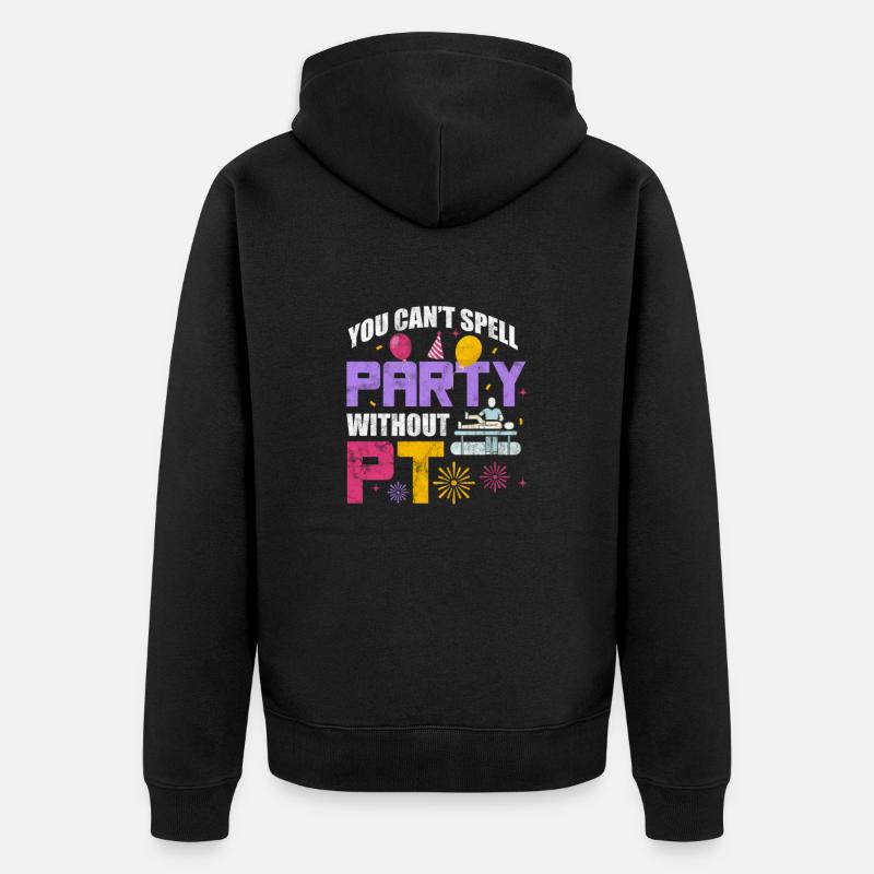 Physiothérapeute Physiothérapie Physio Cadeau - Veste à capuche bio Premium Unisexe - noir