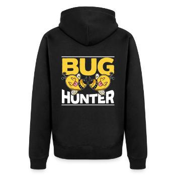 Chasseur d’insectes Entomologie Insect Catching Ladybug - Veste à capuche bio Premium Unisexe - noir - Dos - Nico (187cm)