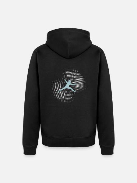 Fencing - Unisex Premium Organic Zip Hoodie - black