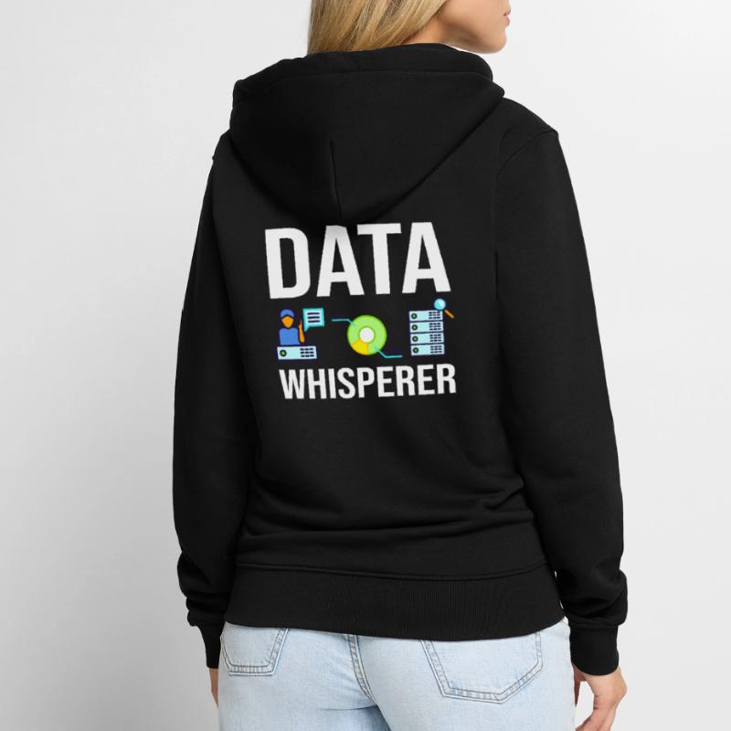 Data Scientist Data Science Science Veste à capuche bio Premium Unisexe