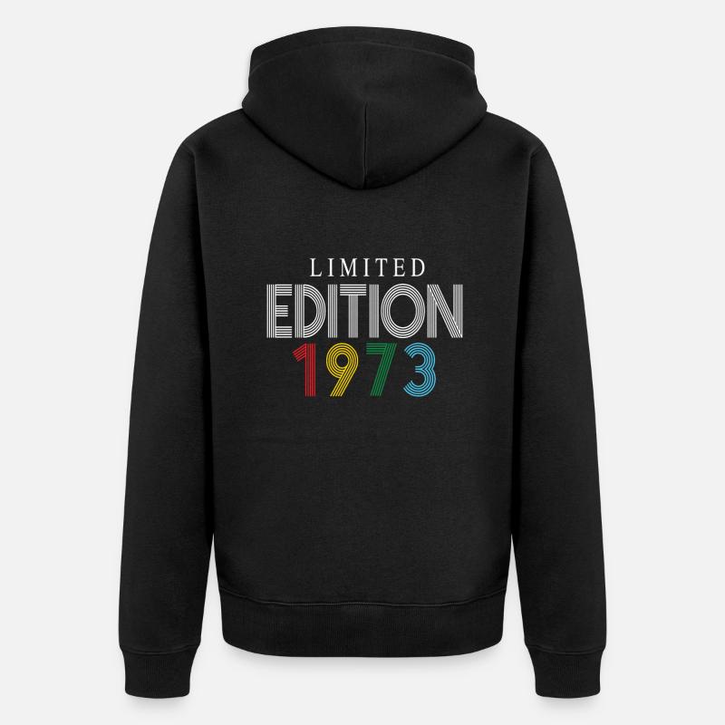 Édition limitée 1973 - Veste à capuche bio Premium Unisexe - noir