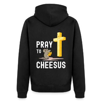 Souris Tshirt Souris Hommes Enfants Femmes - Veste à capuche bio Premium Unisexe - noir - Dos - Nico (187cm)