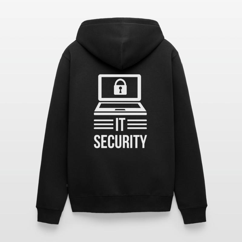 It Security Hacking Hacker Cybersecurity Hack Unisex Premium Organic Zip Hoodie