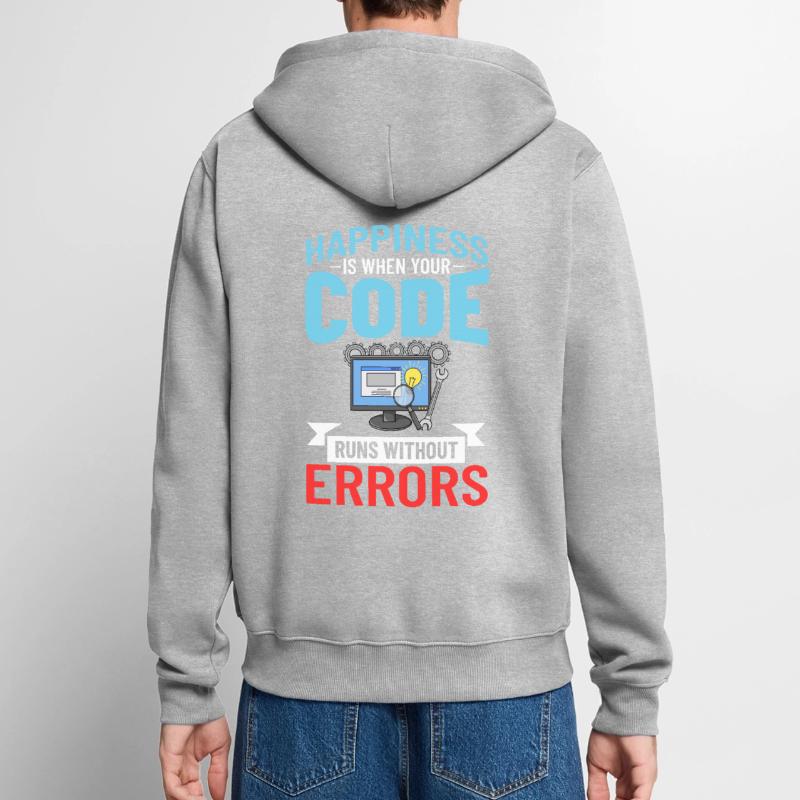 Software Development Software Developer Developer Unisex Premium Organic Zip Hoodie