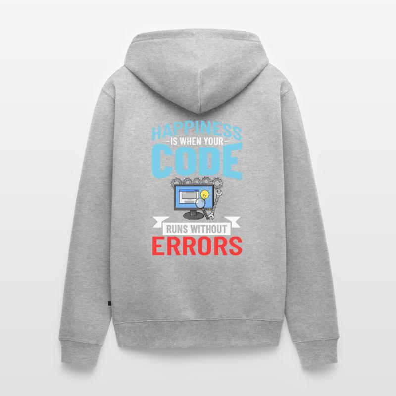 Software Development Software Developer Developer Unisex Premium Organic Zip Hoodie