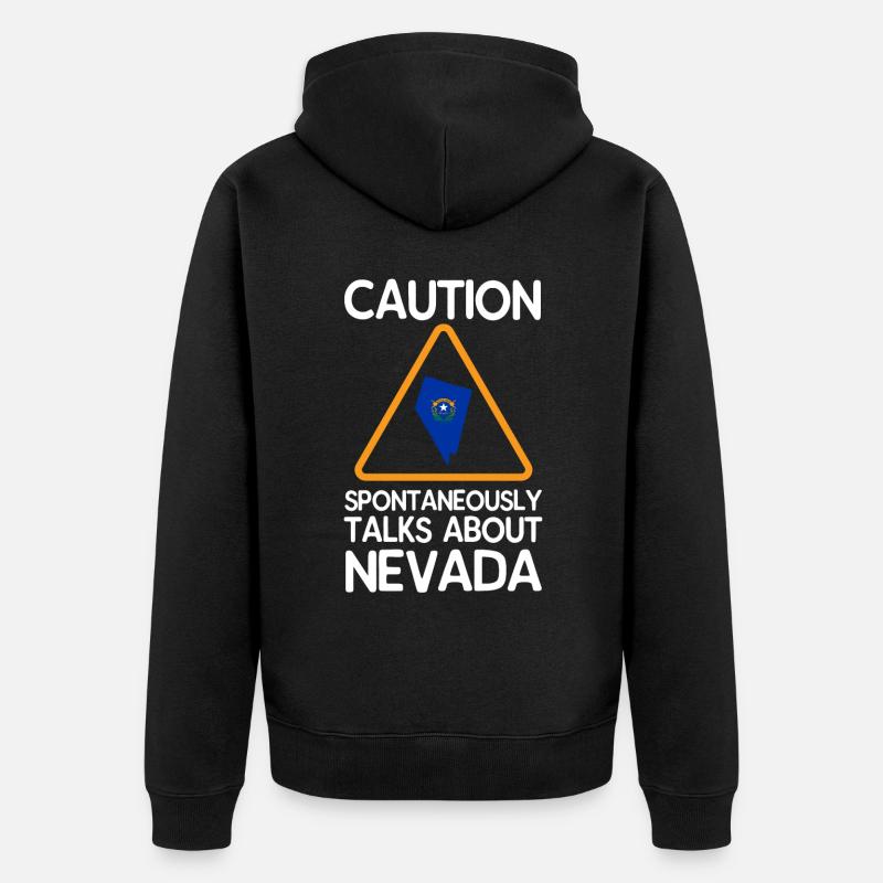 Nevada - Veste à capuche bio Premium Unisexe - noir