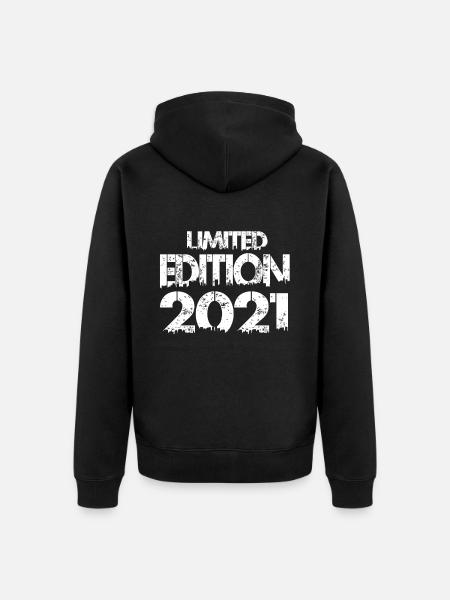 Édition limitée 2021 - Veste à capuche bio Premium Unisexe - noir