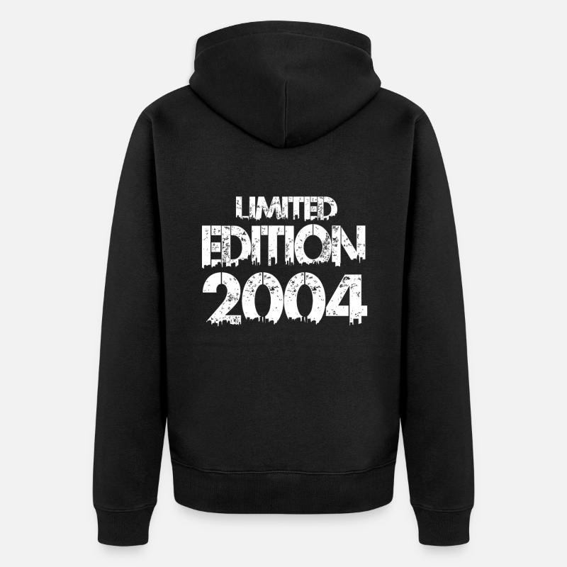 Édition limitée 2004 - Veste à capuche bio Premium Unisexe - noir
