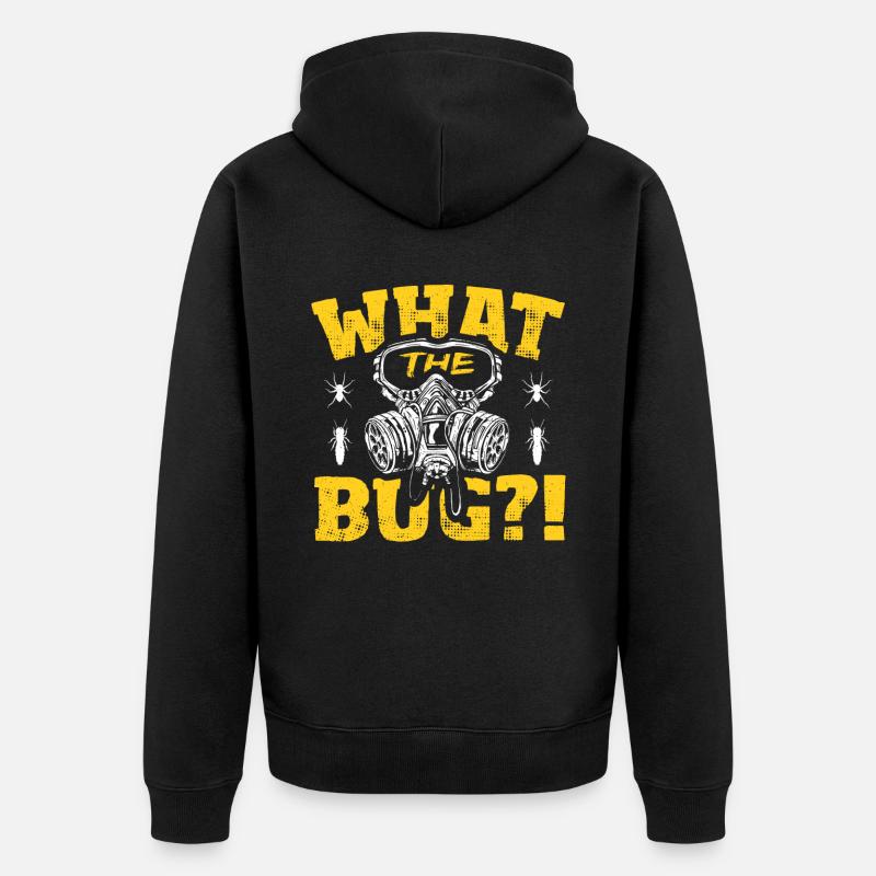 Schädlingsbekämpfungstechniker Design Für - Unisex Premium Bio Zip Hoodie - Schwarz
