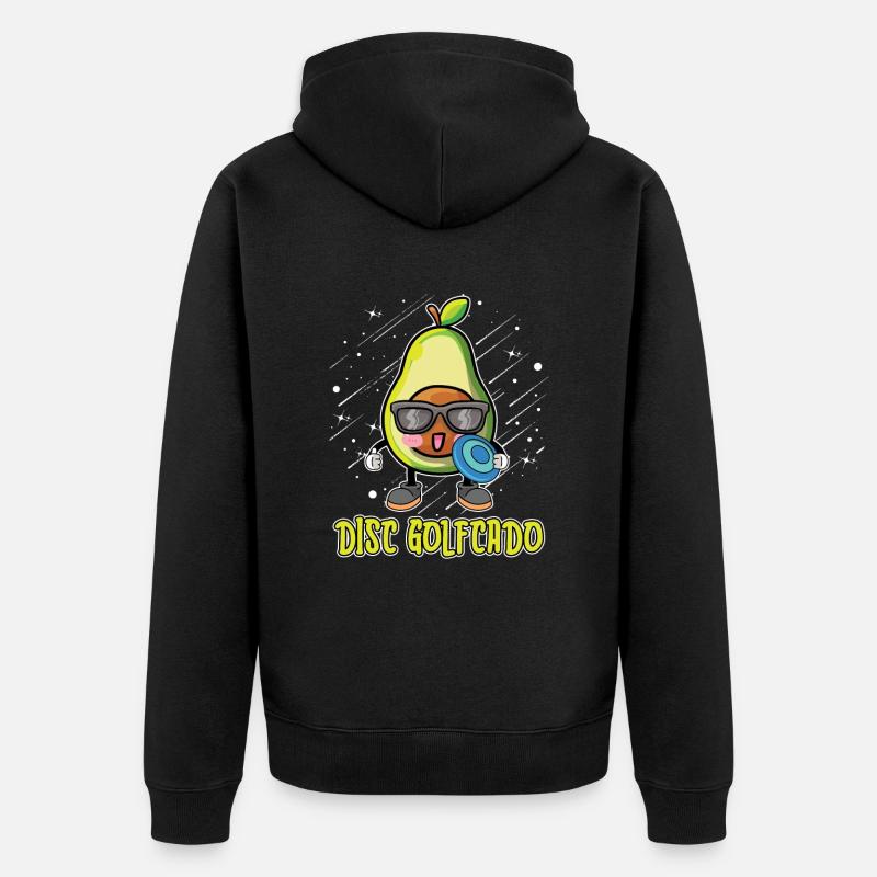 Frisbee Golf - Veste à capuche bio Premium Unisexe - noir