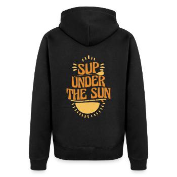 SUP paddle paddle Stand Up Paddle Surf - Veste à capuche bio Premium Unisexe - noir - Dos - Nico (187cm)
