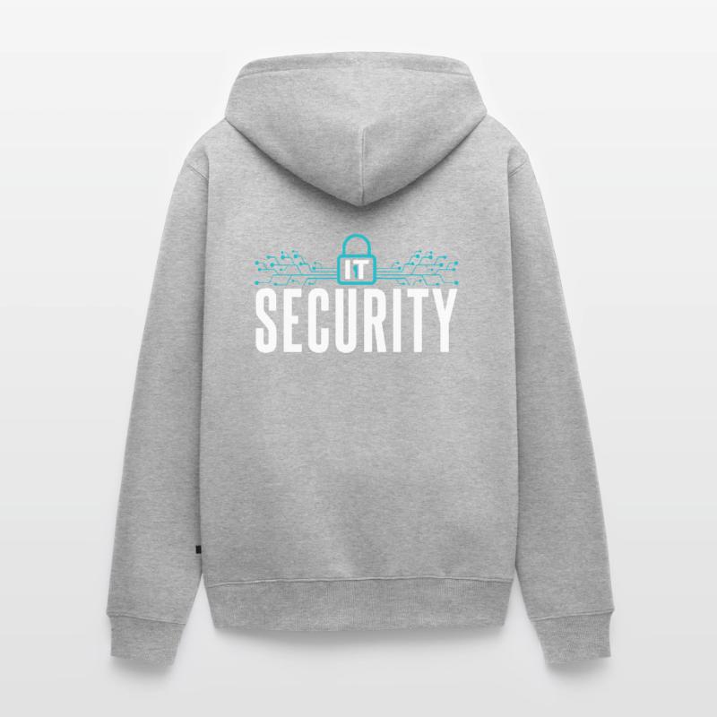 It Security Hack Cybersécurité Hacking Hacker Veste à capuche bio Premium Unisexe