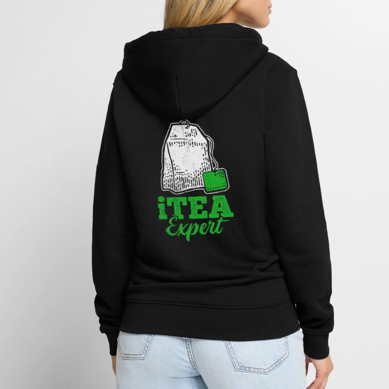 Informatiker It Experte iTEA Expert Computer Nerd Unisex Premium Bio Zip Hoodie