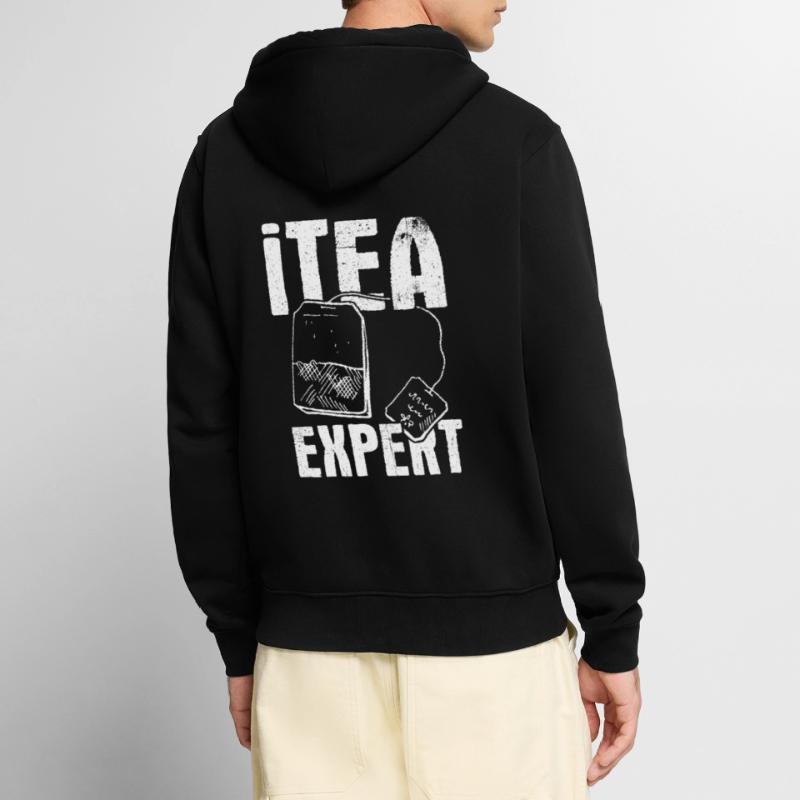 Informatiker Spruch It Experte Computer Nerd Admin Unisex Premium Bio Zip Hoodie
