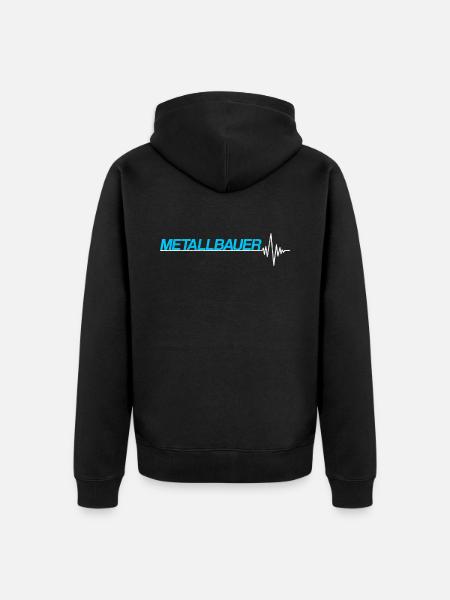 Metallbauer - Unisex Premium Bio Zip Hoodie - Schwarz
