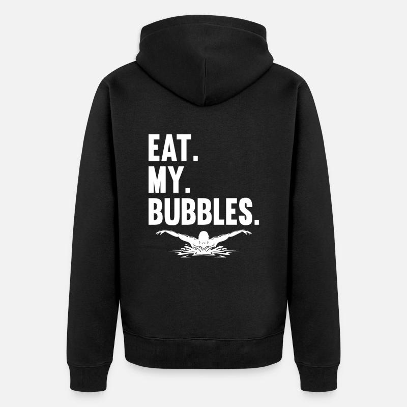 Nageurs nageurs - Veste à capuche bio Premium Unisexe - noir