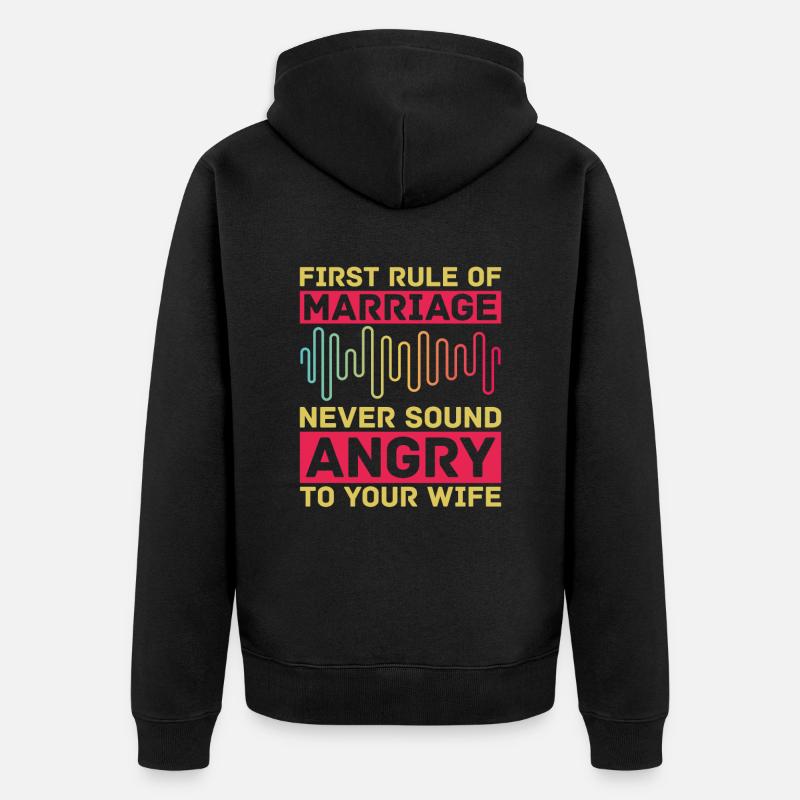 Tontechniker Sound Audio Engineer - Unisex Premium Bio Zip Hoodie - Schwarz
