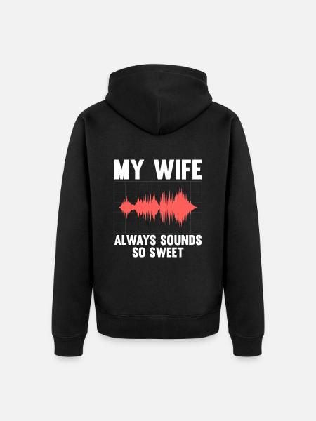 Tontechniker Sound Audio Engineer - Unisex Premium Organic Zip Hoodie - black