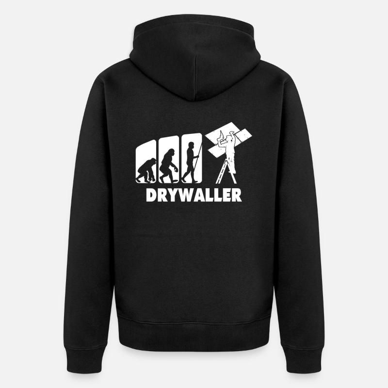 Cloison sèche - Veste à capuche bio Premium Unisexe - noir