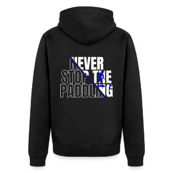 SUP paddle paddle Stand Up Paddle Surf - Veste à capuche bio Premium Unisexe - noir - Dos - Nico (187cm)