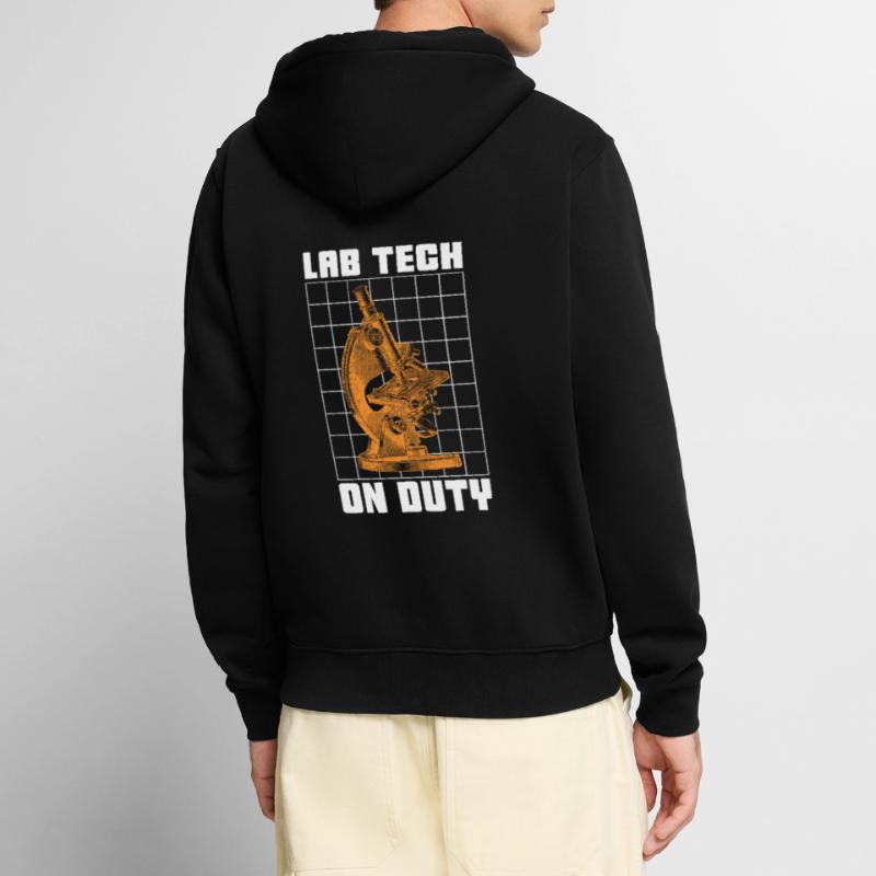 Laboratory Technician Science Lab Tech Gift Unisex Premium Organic Zip Hoodie