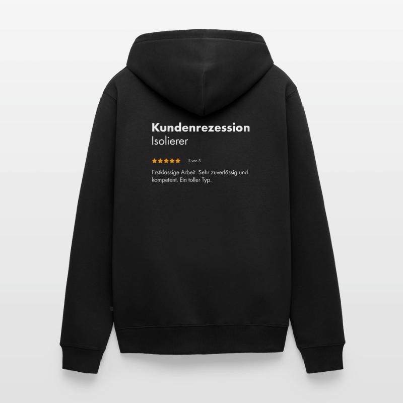 Isolierer I Isolierfacharbeiter oder Unisex Premium Bio Zip Hoodie