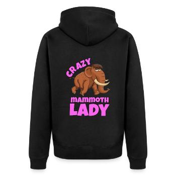 Mammut - Unisex Premium Bio Zip Hoodie - Schwarz - Hinten - Nico (187cm)