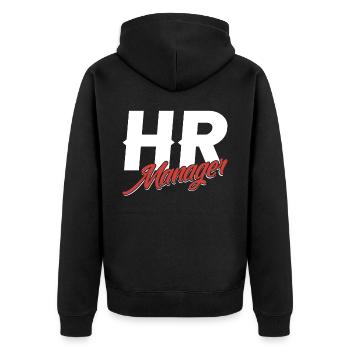 Responsable Rh Ressources Humaines Ressources Humaines Personnel - Veste à capuche bio Premium Unisexe - noir - Dos - Nico (187cm)