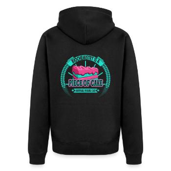 La biochimie est un jeu d’enfant qui fonctionne pour - Veste à capuche bio Premium Unisexe - noir - Dos - Nico (187cm)
