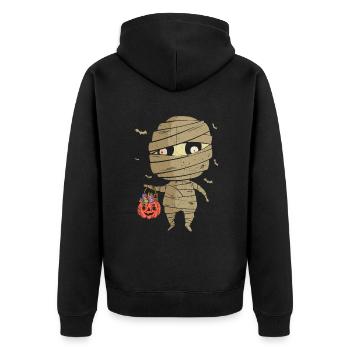Halloween Gift Killer Skeleton Killer Horreur - Veste à capuche bio Premium Unisexe - noir - Dos - Nico (187cm)