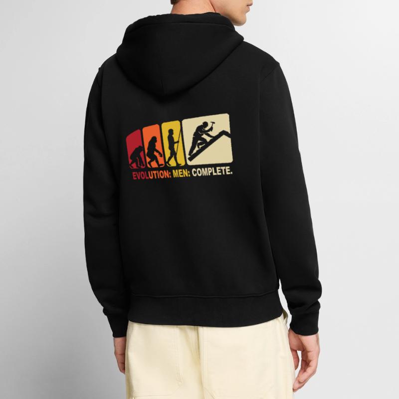 Dachdecker Evolution Dachdecken Unisex Premium Bio Zip Hoodie