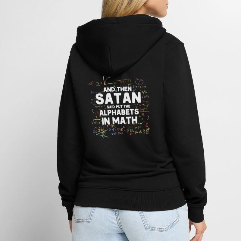 Math Mathematics Science Math Gift Unisex Premium Organic Zip Hoodie