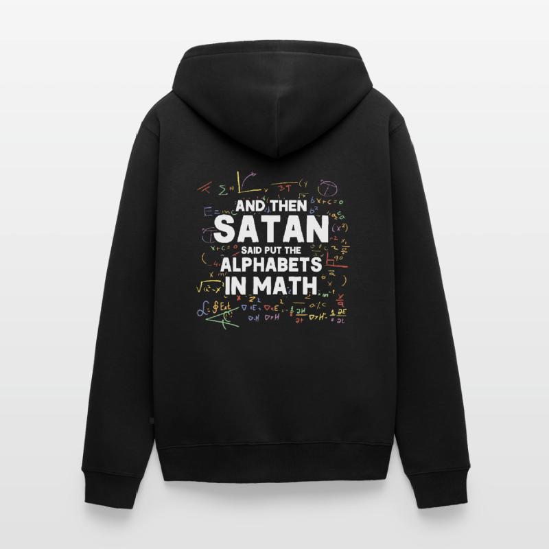 Math Mathematics Science Math Gift Unisex Premium Organic Zip Hoodie