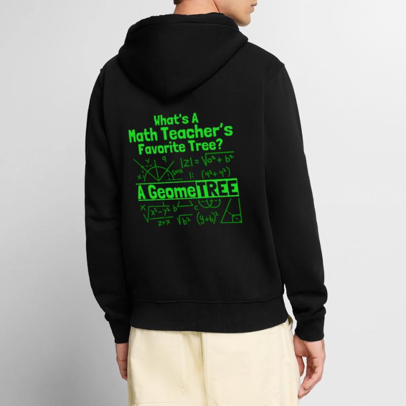 Math Mathematics Science Math Gift Unisex Premium Organic Zip Hoodie
