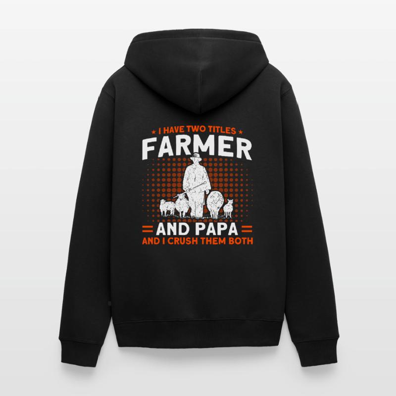 Élevage de moutons Élevage Élevage Mouton Cadeau Veste à capuche bio Premium Unisexe