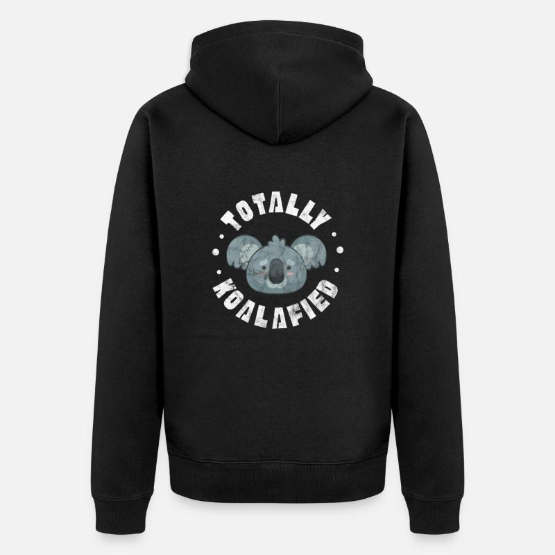 Koala - Veste à capuche bio Premium Unisexe - noir