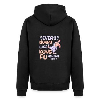Kung Fu Arts Martiaux Arts Martiaux Cadeau - Veste à capuche bio Premium Unisexe - noir - Dos - Nico (187cm)