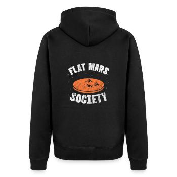 Mars - Veste à capuche bio Premium Unisexe - noir - Dos - Nico (187cm)