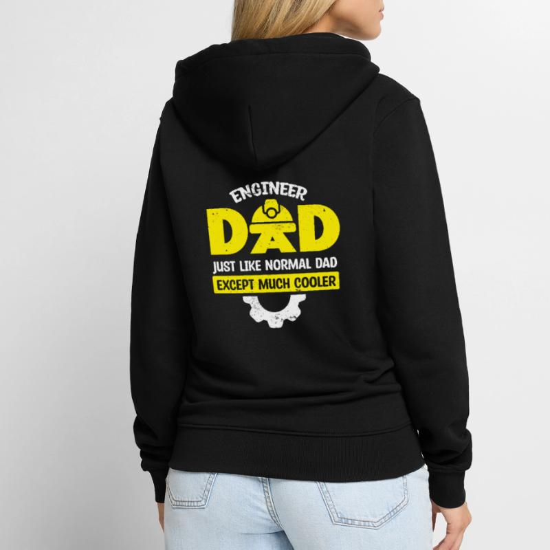 Engineer Technician Technical System Unisex Premium Organic Zip Hoodie