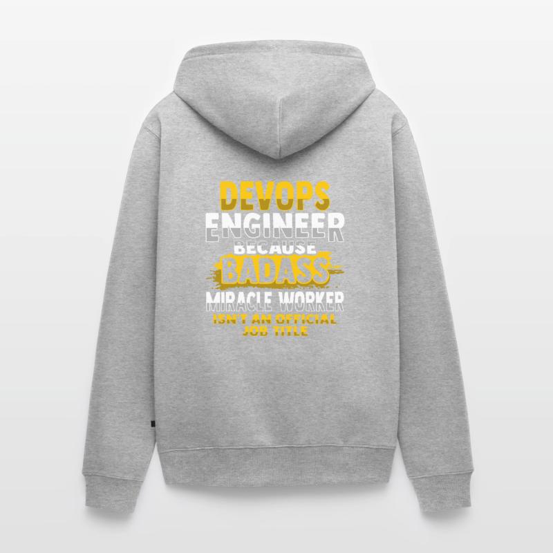 Devops Sys-Admin Developer Unisex Premium Organic Zip Hoodie