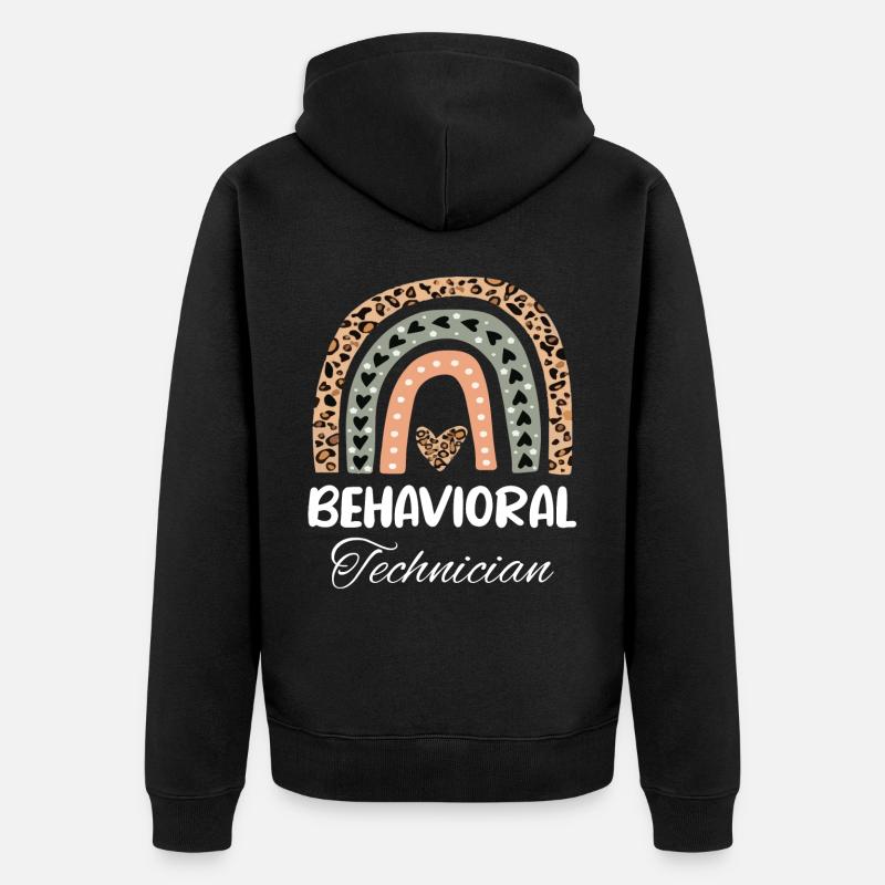 Enseignants du primaire - Veste à capuche bio Premium Unisexe - noir
