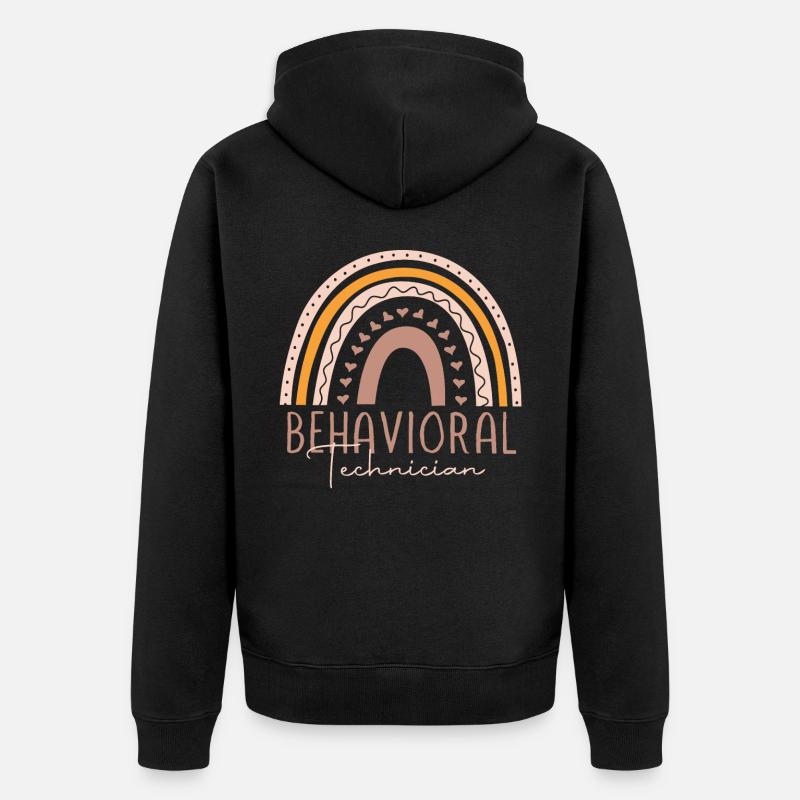 Enseignants du primaire - Veste à capuche bio Premium Unisexe - noir