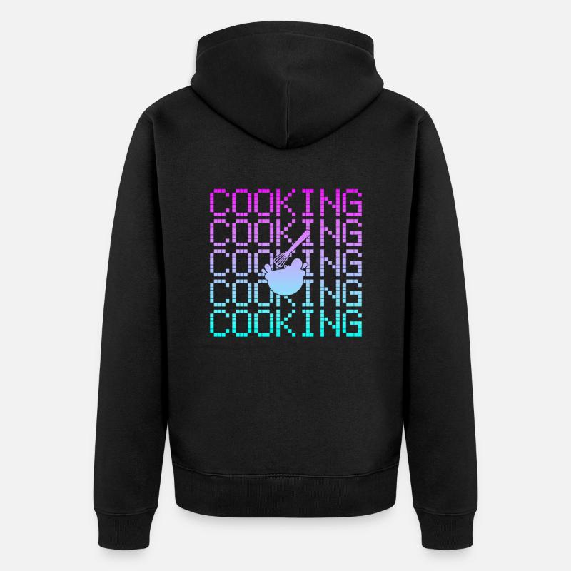 Cuire - Veste à capuche bio Premium Unisexe - noir