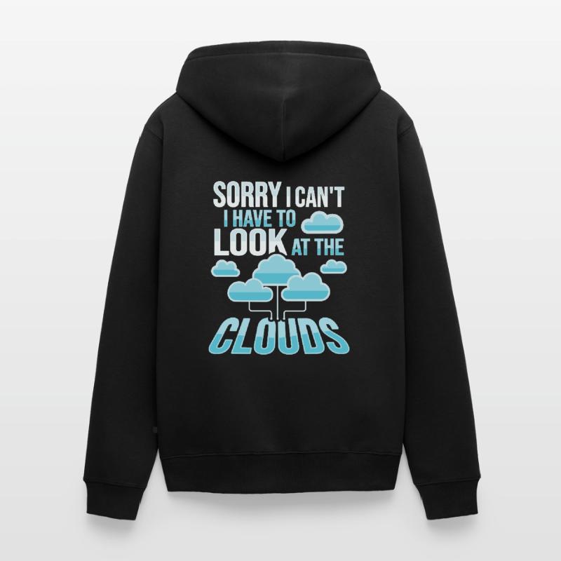 Cloud-Administrator Cloud-Devops Unisex Premium Bio Zip Hoodie