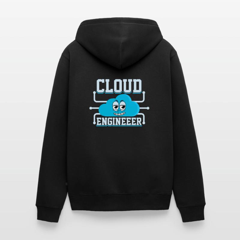 Administrateur Cloud Devops Veste à capuche bio Premium Unisexe