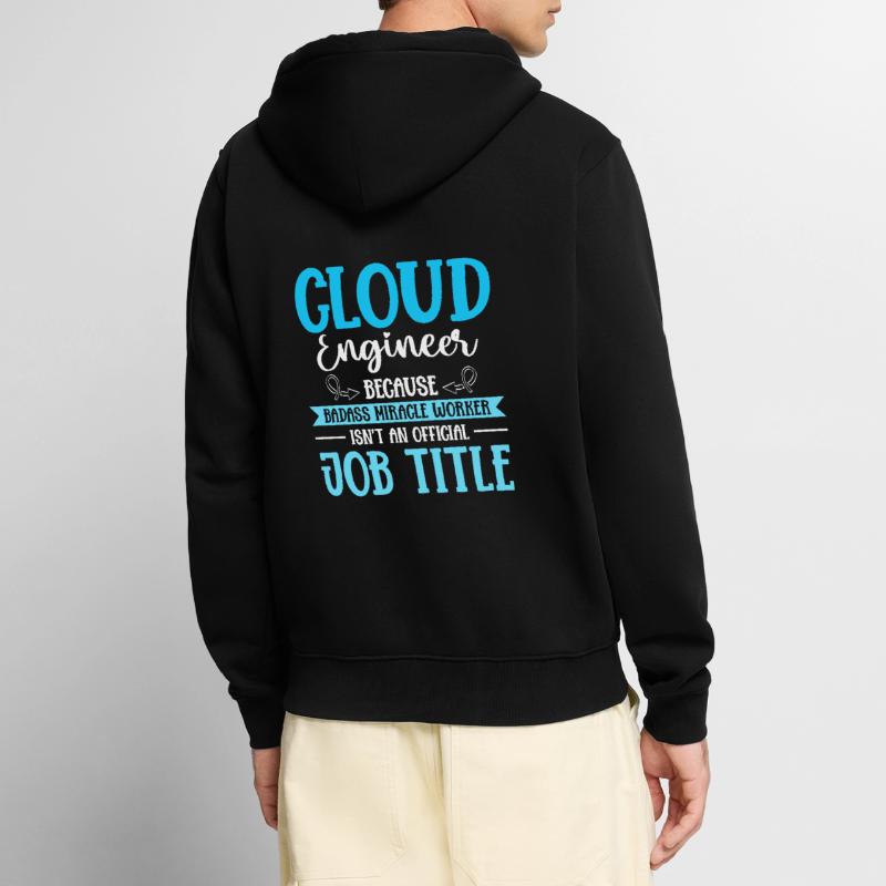 Cloud-Administrator Cloud-Devops Unisex Premium Bio Zip Hoodie