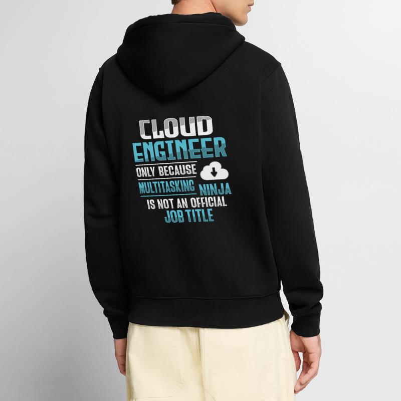 Cloud-Administrator Cloud-Devops Unisex Premium Bio Zip Hoodie